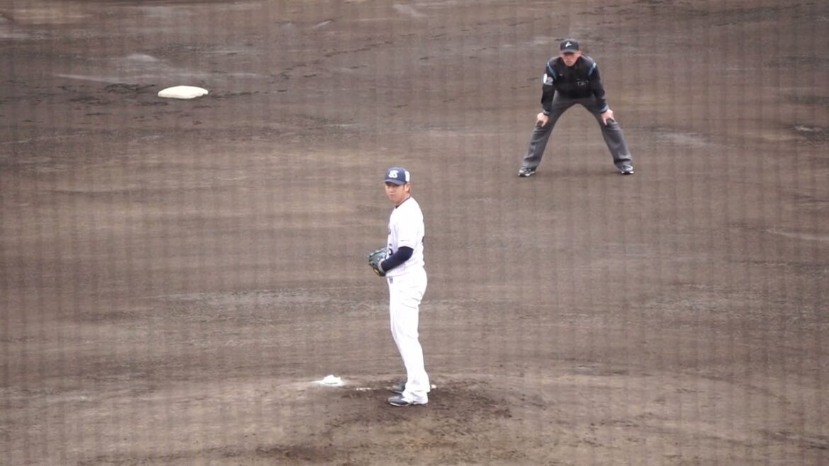 2023/2/21(火) 小澤怜史 センター前ヒット 打席(1回表) vs A.デスパイネ Alfredo Despaigne(WBCキューバ代表)