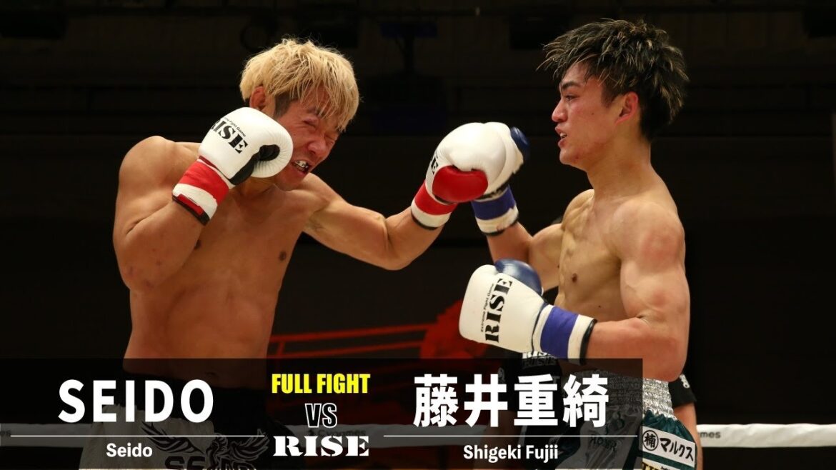 SEIDO vs 藤井重綺/Seido vs Shigeki Fujii|2023.1.28 #RISE164 【OFFICIAL】