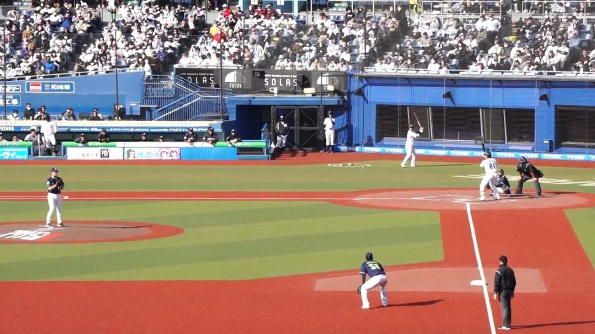 2023/3/4(土) 木澤尚文 ショートゴロ 中継ぎ登板(8回裏) vs 山本大斗(千葉ロッテマリーンズ)