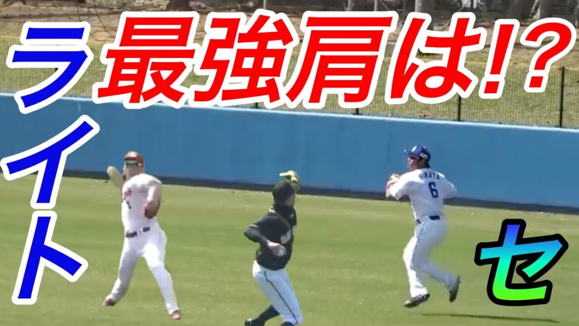 !セリーグで誰が一番強肩!?強肩揃いのセリーグライト編!清き1票をコメント欄へ!