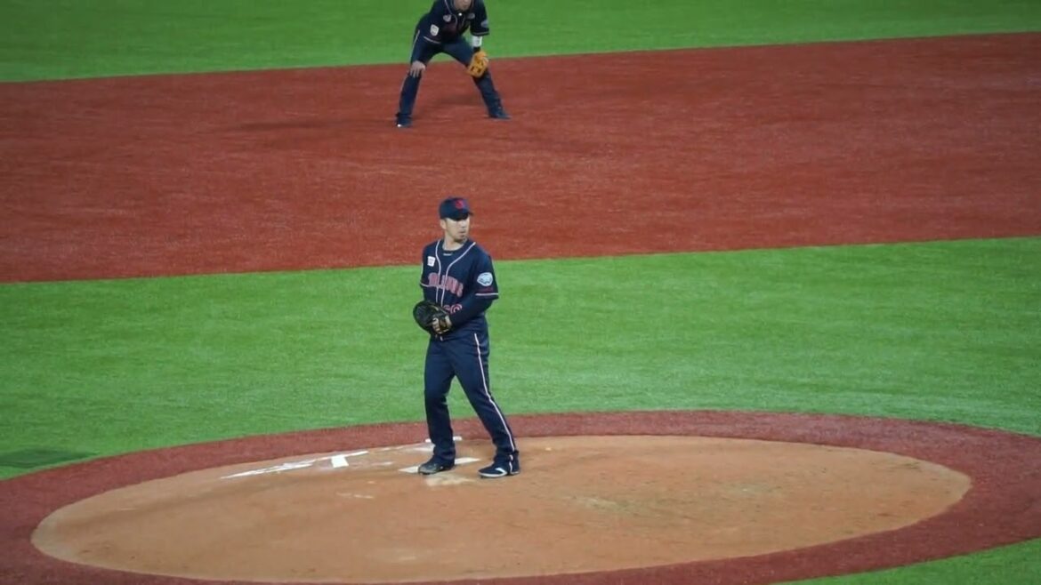 2023/4/11(火) 今野龍太 センターフライ 中継ぎ登板(7回表) vs 佐野恵太(横浜DeNAベイスターズ)