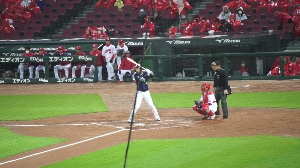 【2023シーズン初打席】2023/4/14(金) 太田賢吾 ライト前ヒット 打席(2回表) vs 大瀬良大地(広島東洋カープ)