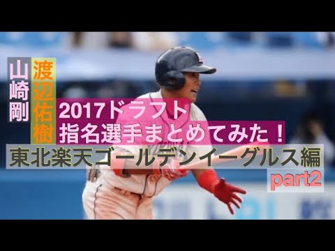 no.125 【楽天ドラフト3位】山崎剛 【楽天ドラフト4位】渡辺佑樹 ドラフト指名選手映像付きでまとめてみた!東北楽天ゴールデンイーグルス編Part2