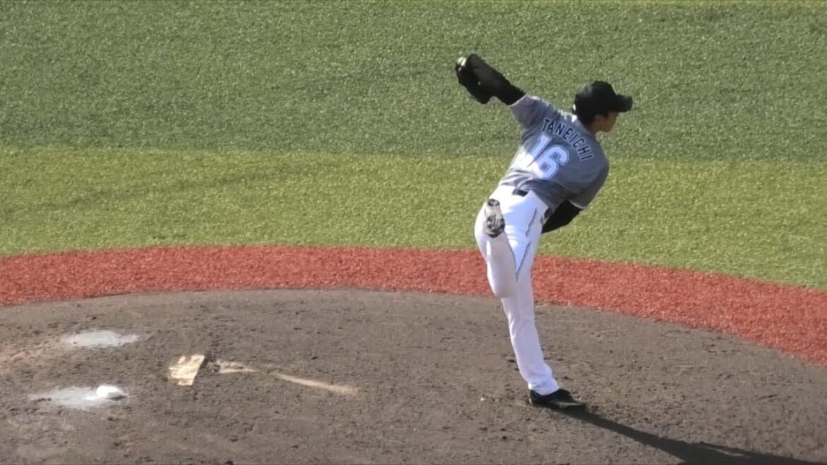 2023/04/23 種市篤暉選手 vs. ホークス打線 4回表(全アウト奪三振)