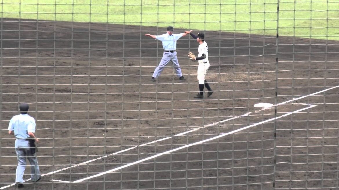 西日本短大付高 小野 郁 選手 守備