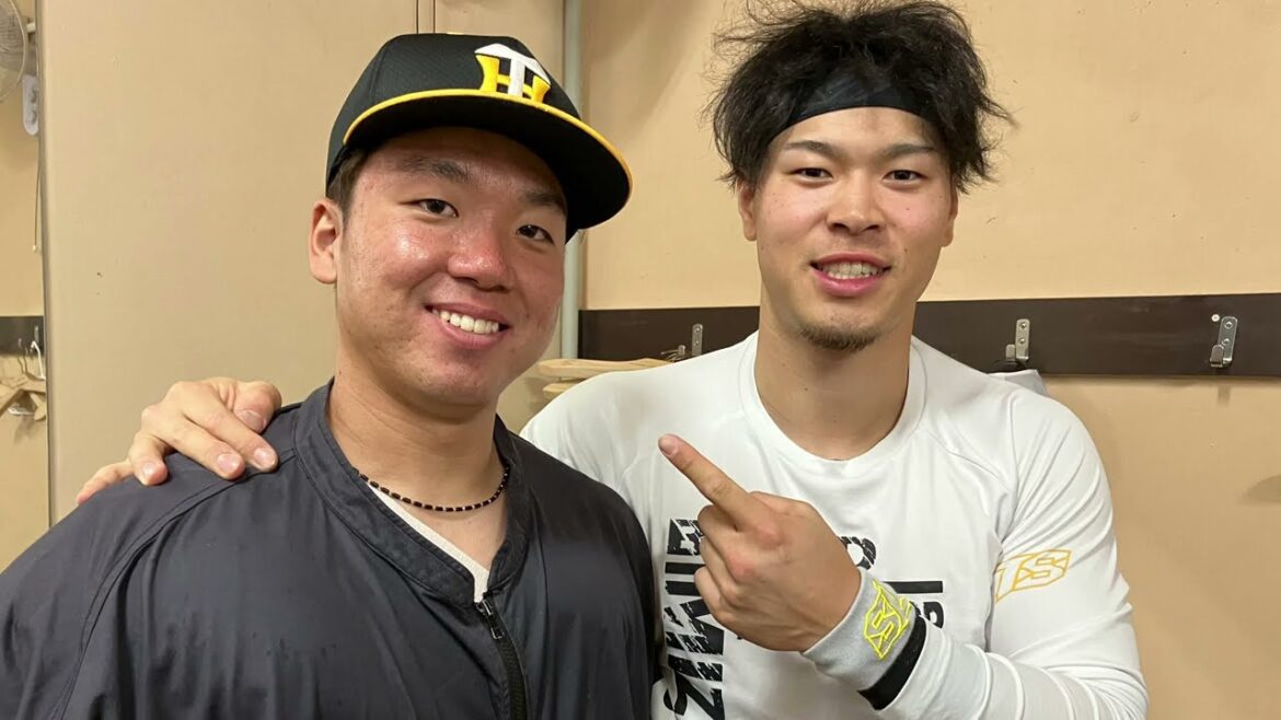 Hanshin-Tigers: 【ミスターO】#村上頌樹 選手が8回無失点の好投で2連勝!#佐藤輝明 選手の2HR!#近本光司 選手の猛打賞!#坂本誠志郎 選手の好守の活躍!兵庫県 出身選手の活躍が光る『兵庫DAY』で3連勝です!