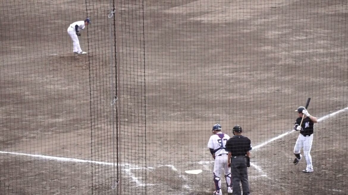 2023/2/19(日) 長谷川宙輝 フォアボール 中継ぎ登板(9回表) vs 菅野剛士(千葉ロッテマリーンズ)