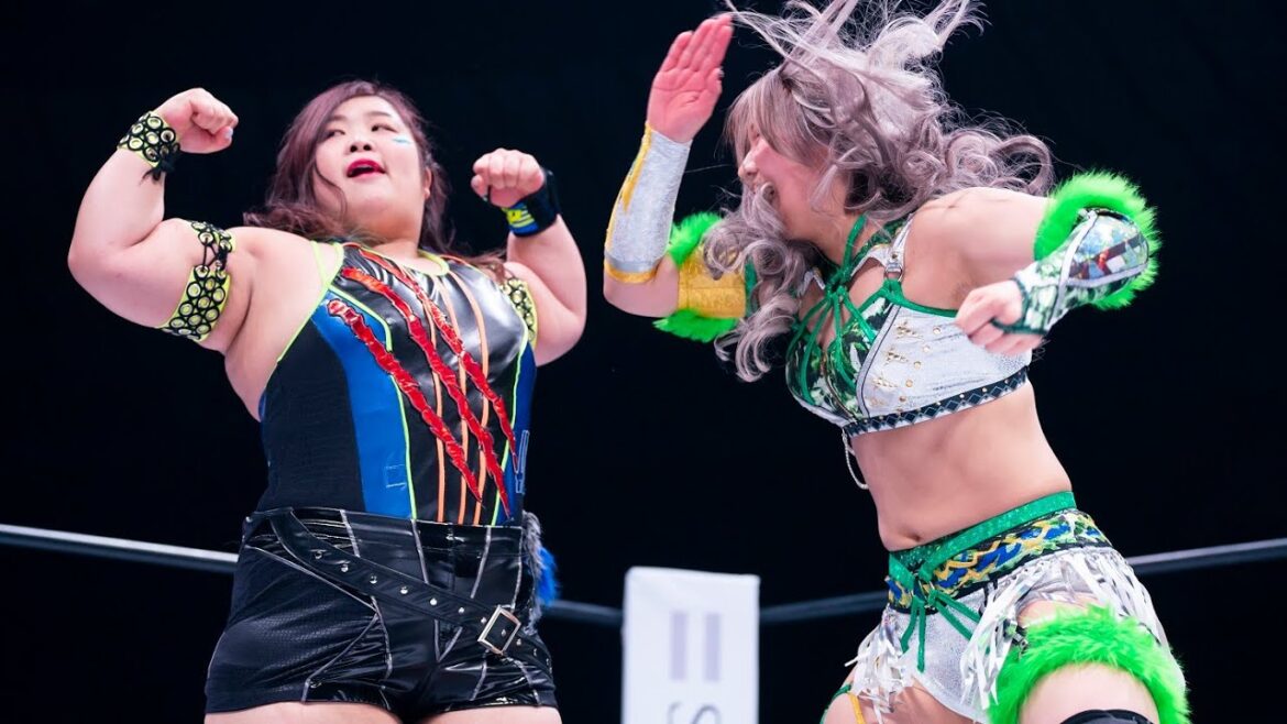 【スターダム】パワー vs パワー!高橋奈七永&優宇 vs MIRAI&壮麗亜美のゴッデス王座戦は肉弾戦に!-4.23横浜アリーナ大会-【STARDOM】