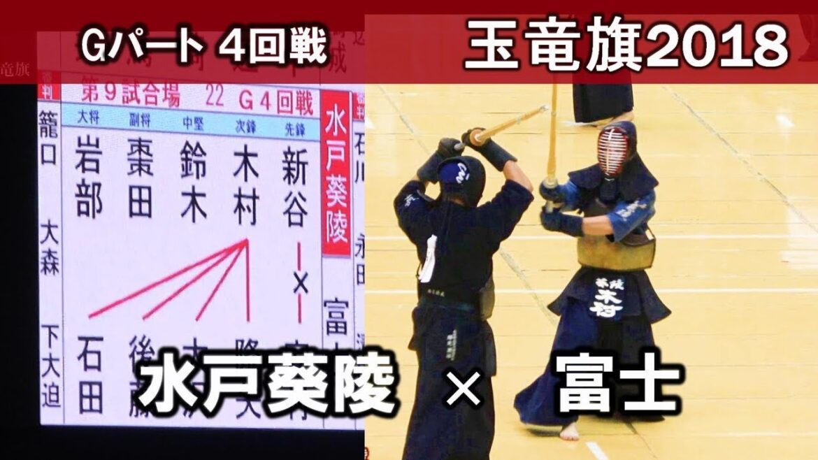 2018玉竜旗 水戸葵陵(木村) × 富士【G4】 一部