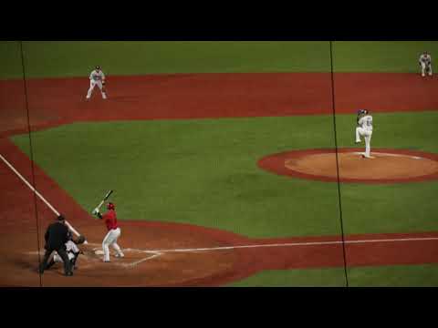 【田村俊介 プロ初打席】【星知弥 球速155km】2023/3/31(金) 星知弥 見逃し三振 中継ぎ登板(9回表) vs 田村俊介(広島東洋カープ)