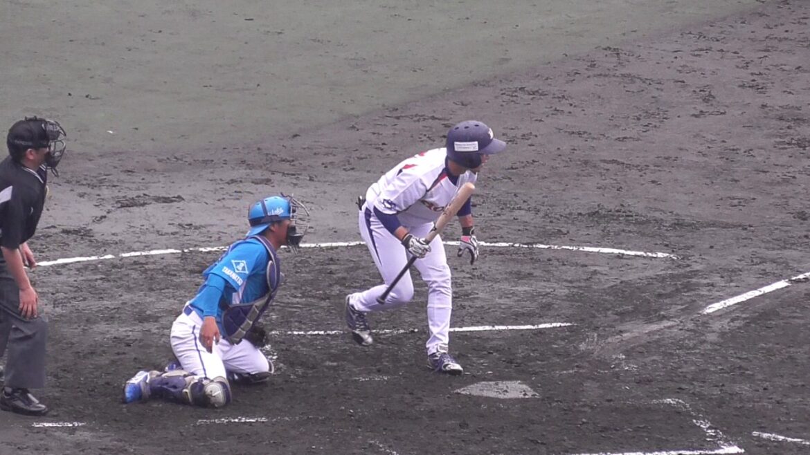 【2017JABA四国大会/バント安打】2017/04/08Honda鈴鹿・西村 凌#7(向陽中※所沢ボーイズ→聖望学園高→駒澤大)