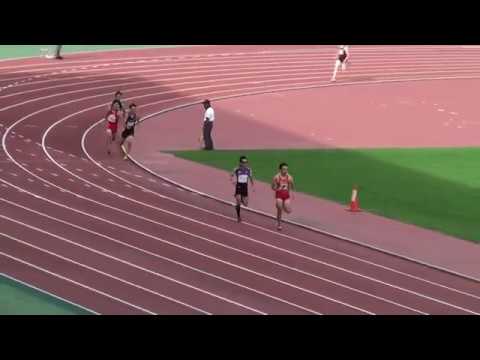 2018 茨城県選手権陸上 男子マイル予選2組