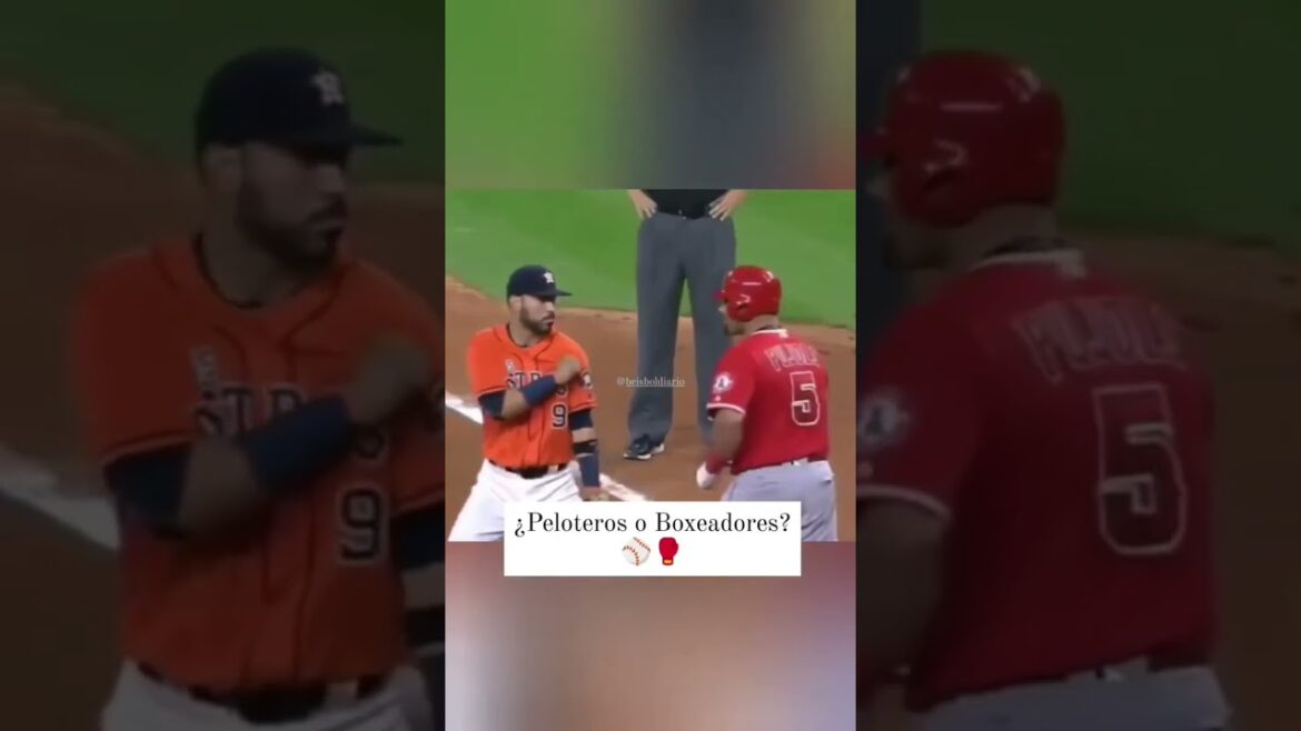 Pelea Albert Pujols y Marwin González #Shorts #MLB #Beisbol #Baseball