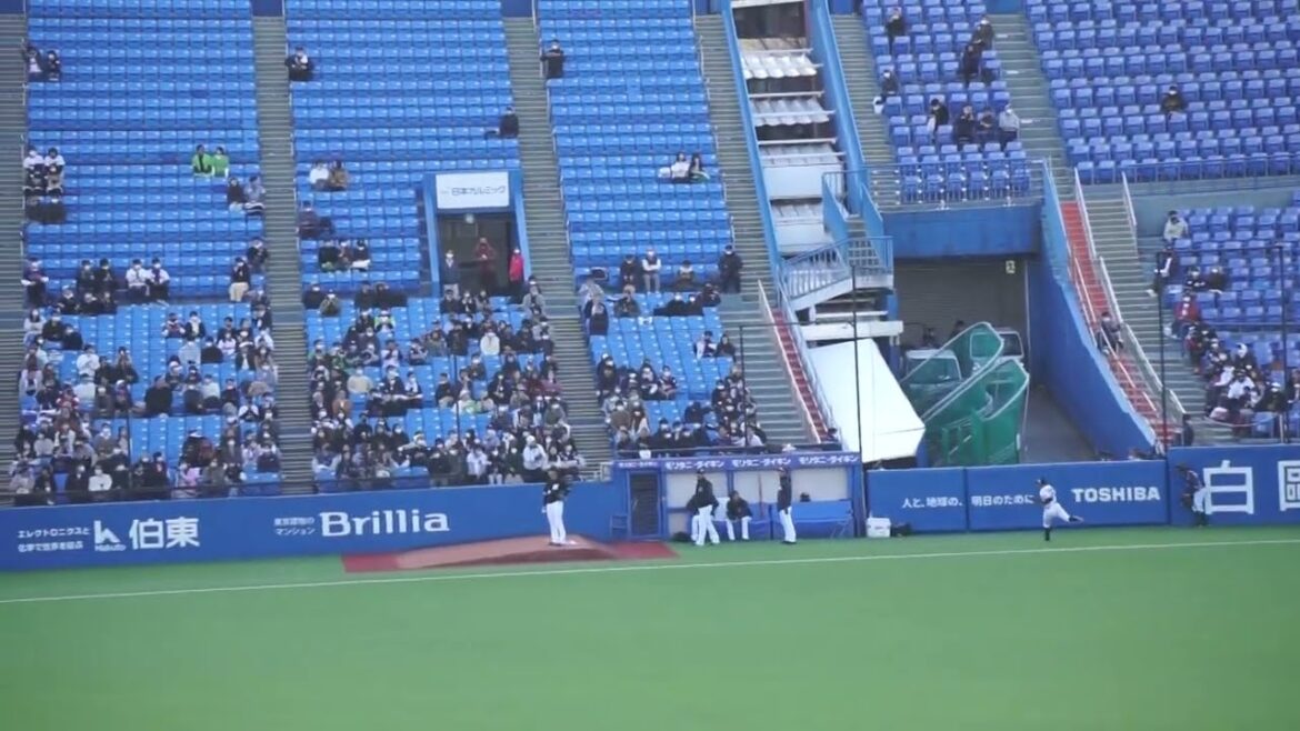 2023/3/14(火) 成田翔 レフトフライ 中継ぎ登板(9回表) vs 平沢大河(千葉ロッテマリーンズ)