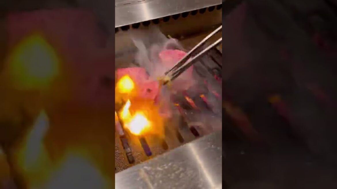 【焼肉】本物の最高級ヒレを焼く【神戸牛ヒレ編】#shorts