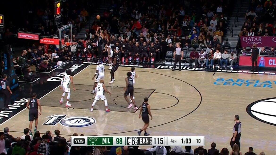 【速報】渡邊雄太がバックス戦でとどめのコーナースリー!2022/12/24