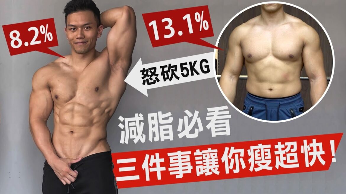 腹肌出現 體脂再見【3件事讓你瘦超快】消除體脂肪必看!│健人心態│ 2021ep32