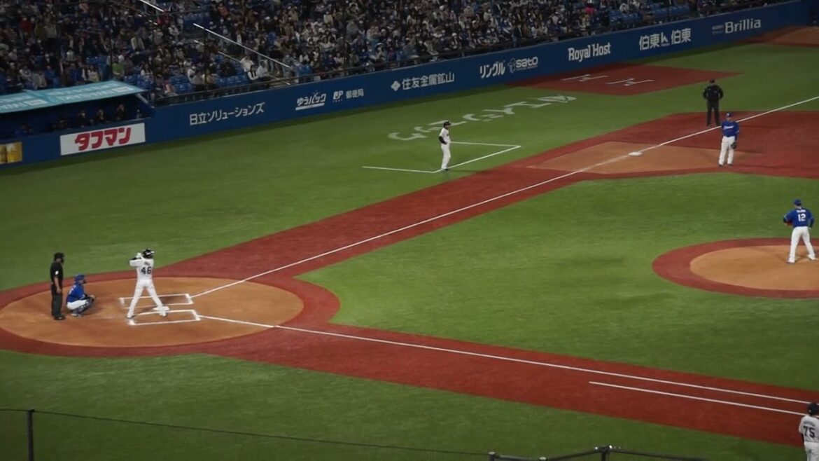 2023/4/20(木) 太田賢吾 ショートフライ 打席(10回裏) vs 田島慎二(中日ドラゴンズ)