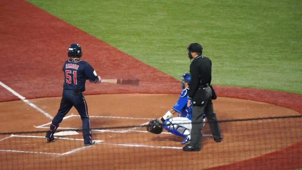 2023/4/11(火) 濱田太貴 サードゴロ 打席(1回裏) vs 濵口遥大(横浜DeNAベイスターズ)