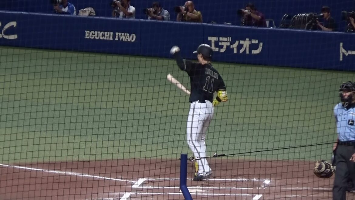【バッター福也】オリックス山﨑福也投手、打球がファールになって渾身のガッツポーズを見せる【2023.6.3 中日 vs オリックス 2回戦 @バンテリンドームナゴヤ】