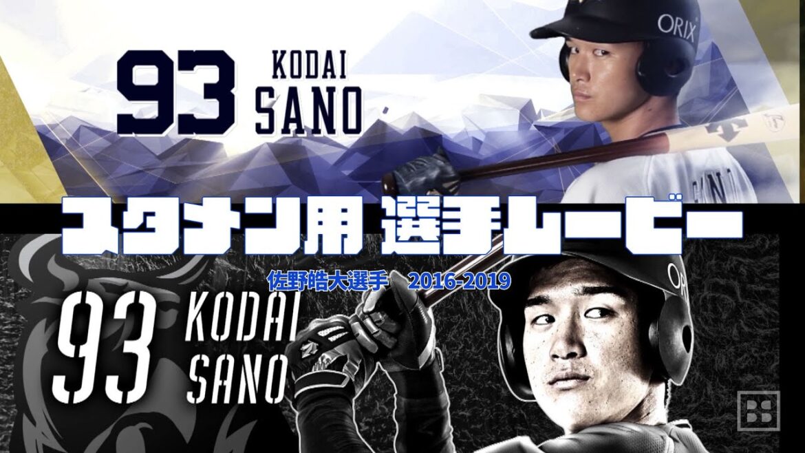 【球団秘蔵】スタメン用 選手ムービー ~佐野皓大選手~