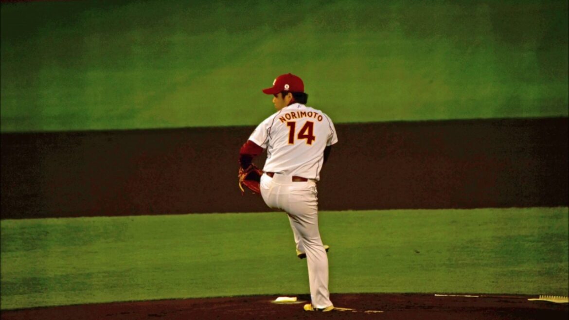 今日のイーグルスの写真はエース則本 昂大選手です。