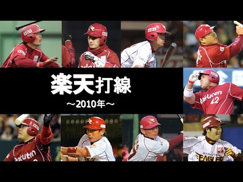 【懐かしの強力打線#93】楽天打線(東北楽天ゴールデンイーグルス:2010年)