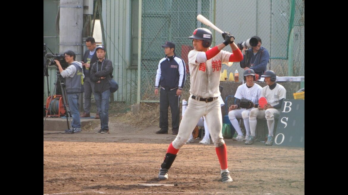U18野球日本代表合宿 智辯和歌山黒川史陽対啓新浦松巧投手 代表合宿紅白戦での再戦