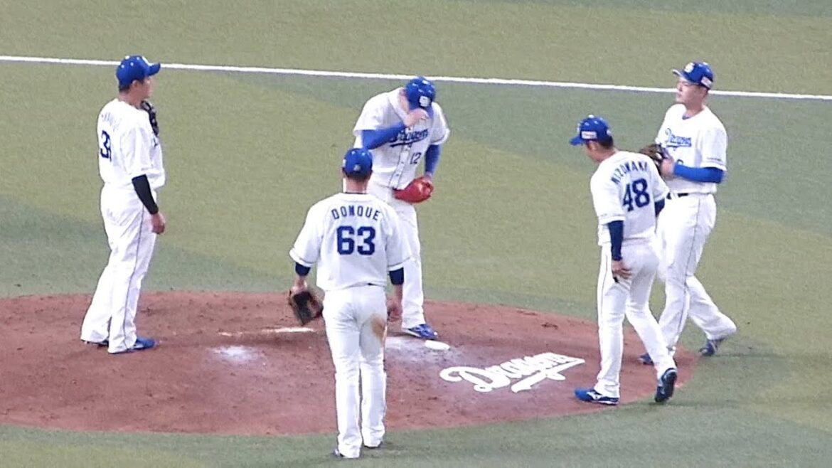 ピンチの時の田島慎二投手