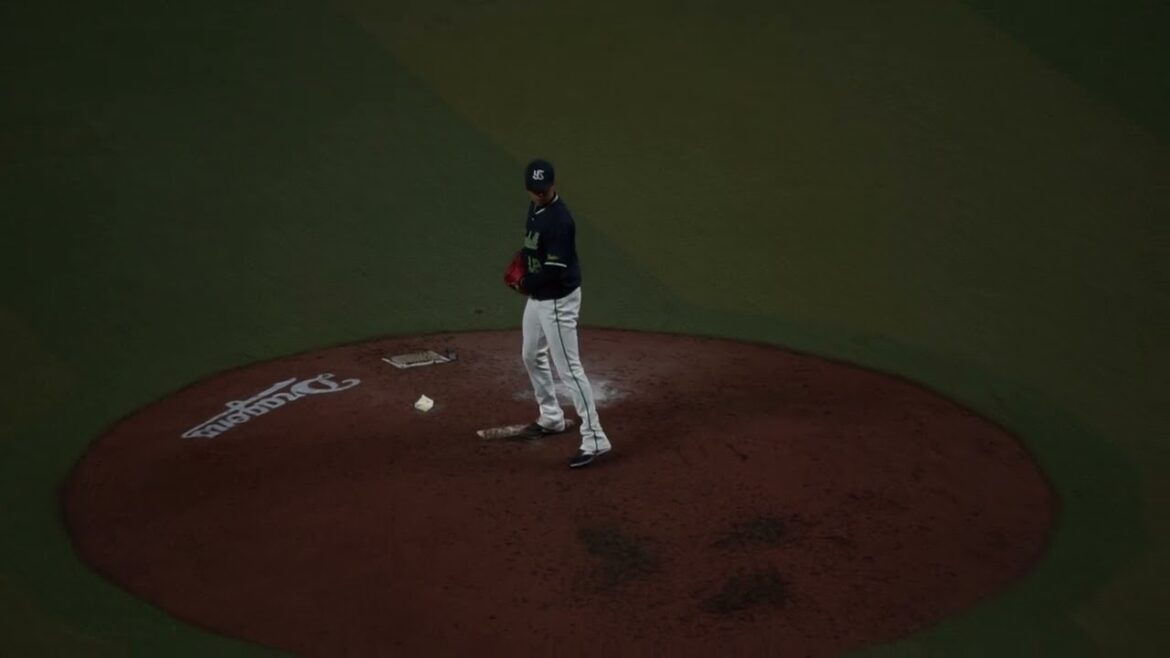 2023/4/4(火) 石山泰稚 セカンドゴロ 中継ぎ登板(7回裏) vs O.カリステ(中日ドラゴンズ)