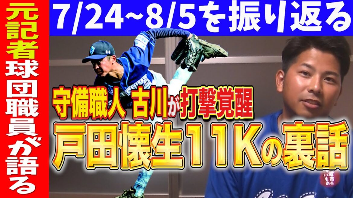 【週刊IS】エース戸田懐生(巨人育成ドラフト7位)11奪三振の秘密はフォーム改造?インディゴの1週間丸わかり!7/24-8/5【読売ジャイアンツ】