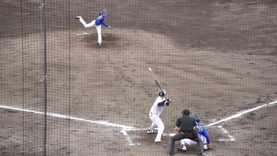 2023/2/12(日) 北村恵吾 セカンドフライ 打席(5回裏) vs 阪口皓亮(横浜DeNAベイスターズ)