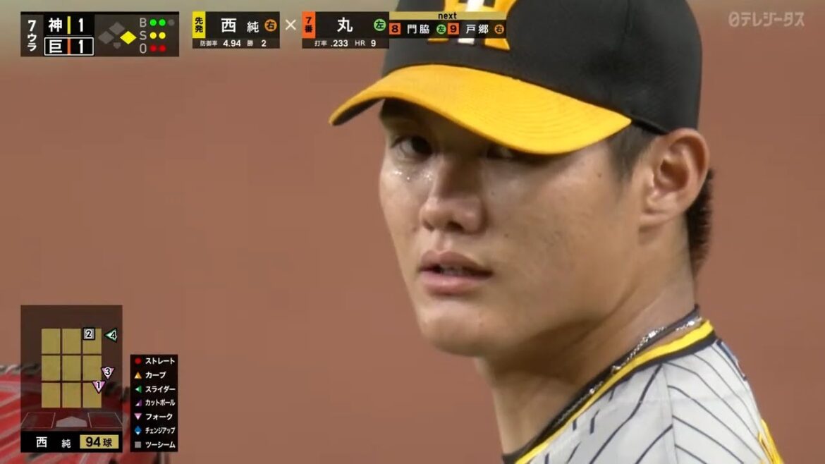 【岡田監督の予言通り】西純矢 先発再転向で7回1失点の快投!!