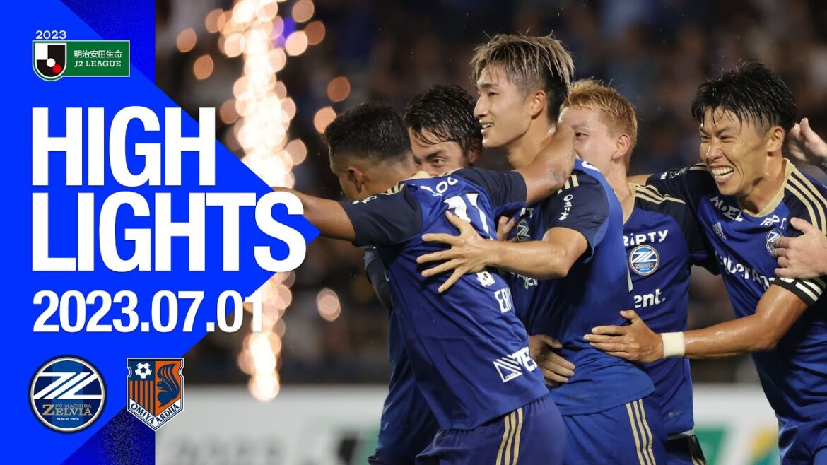 【ハイライト|3-2】FC町田ゼルビア vs 大宮アルディージャ|Jリーグ