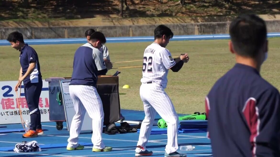 2023/2/16(木) ウェートトレーニング 大西広樹、竹山日向(東京ヤクルトスワローズ)