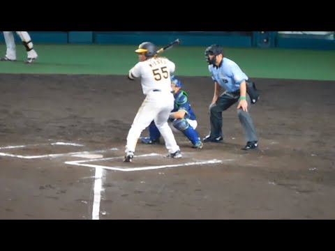 ミエセスの犠牲フライで勝ち越し…と思いきや、ノイジーのホームインより先に大山悠輔がタッチアウトになり無得点