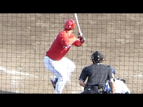 正随優弥9回表打席【2022年4月22日 広島カープ対中日ドラゴンズ プロ野球 2軍ファーム戦 ウエスタンリーグ ナゴヤ球場】