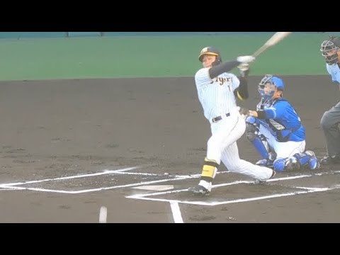 【完全覚醒】1番森下翔太 いきなり痛烈なツーベースヒットを放ちチャンスメイク!!ファーストスイングで仕留めた