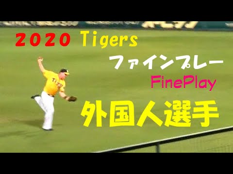 阪神 外国人選手 2020 ファインプレー! 2020年シーズン 甲子園球場 京セラ