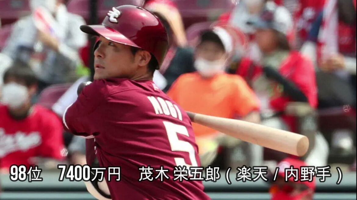 プロ野球・年俸ランキング2021年度 100位~90位