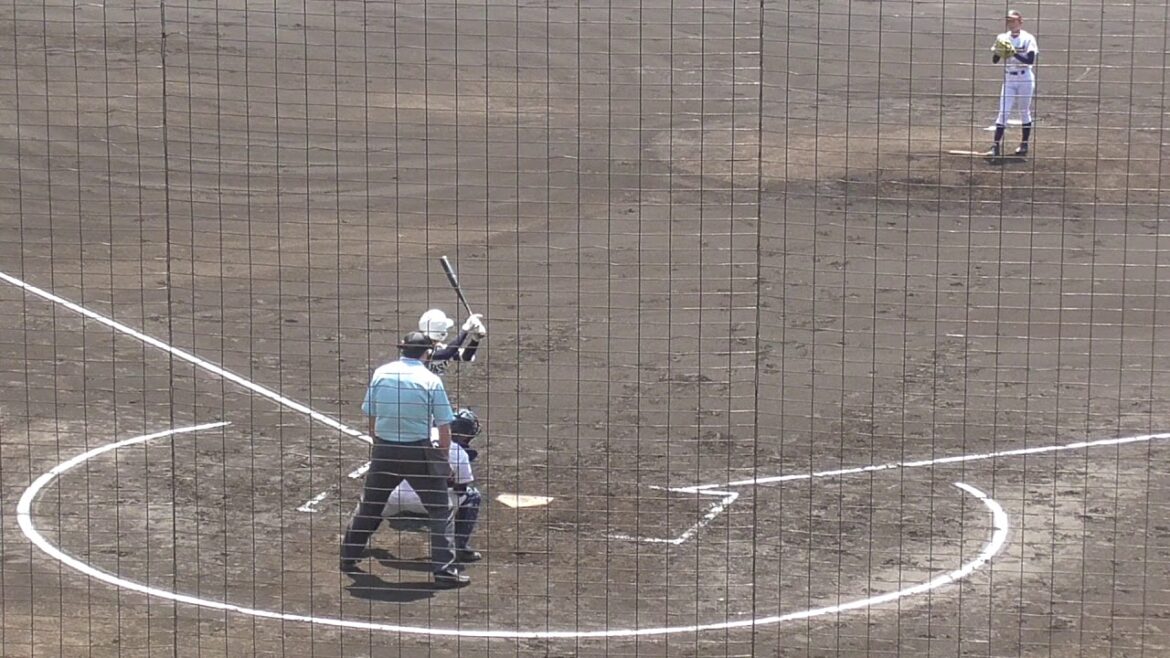 【倉敷商の主将/中学時代は日本代表】2018/04/28倉敷商業高3年生・中江 悠太#3(津山ボーイズ)