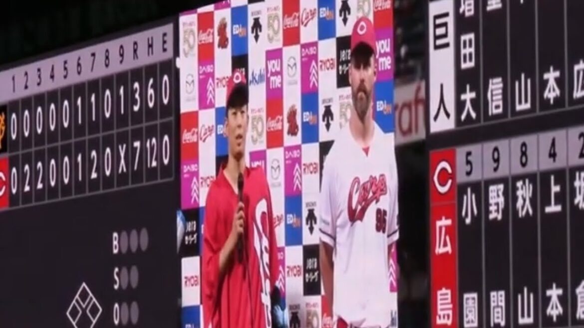 ヒーローインタビュー🎤巨人キラー玉村昇悟7回2失点&デビッドソン先制ツーラン 首位阪神を追走じゃ✊ 対読売ジャイアンツ 2023.8.5