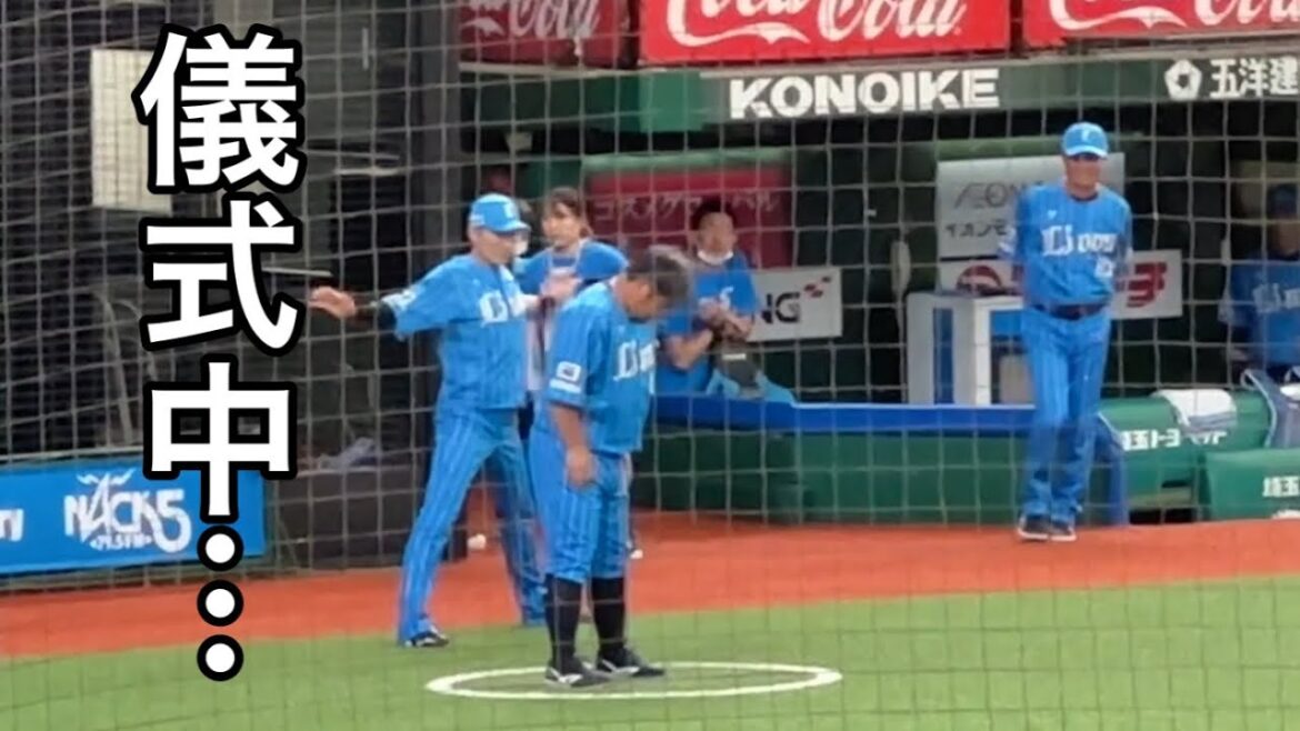おかわり君(中村剛也)が降臨の儀式とともに帰って来た!【西武vsオリックス】試合前ウォーミングアップ 2023/8/4