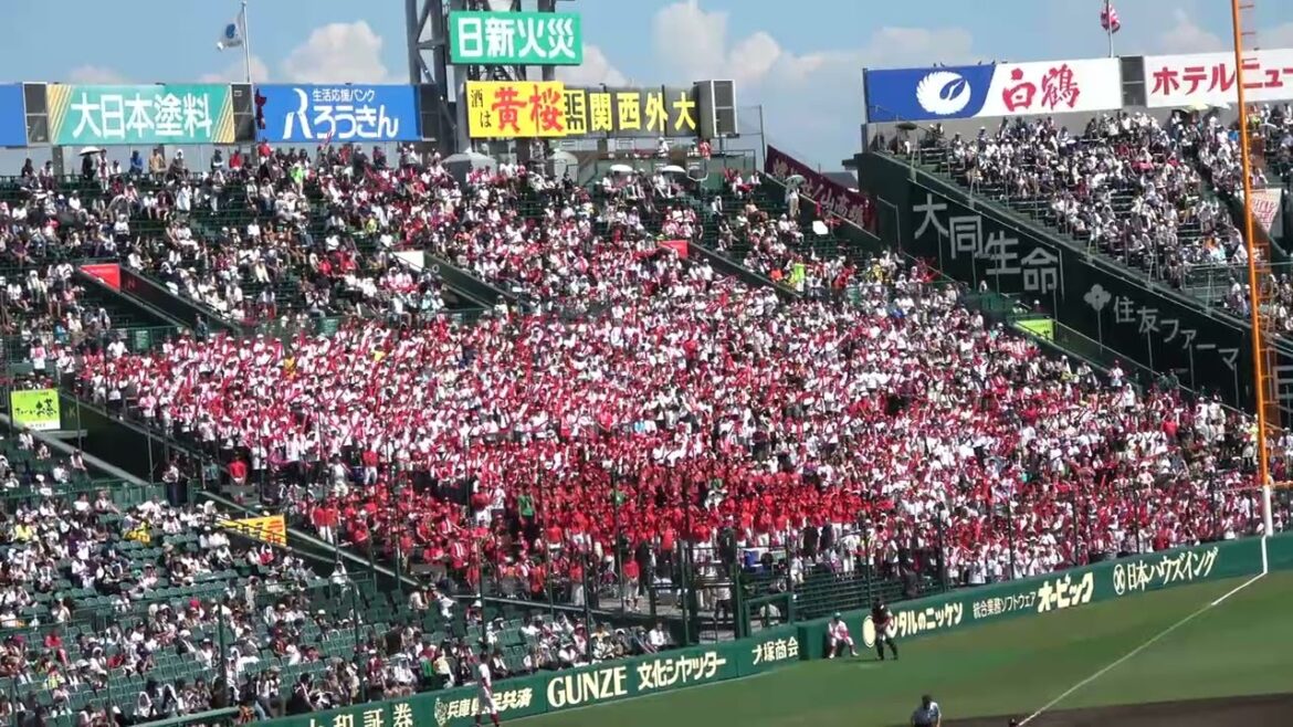 おかやま山陽の応援 神村学園vsおかやま山陽【準々決勝】2023年8月19日 第105回 阪神甲子園球場 令和5年 夏の全国高校野球【ベスト8】