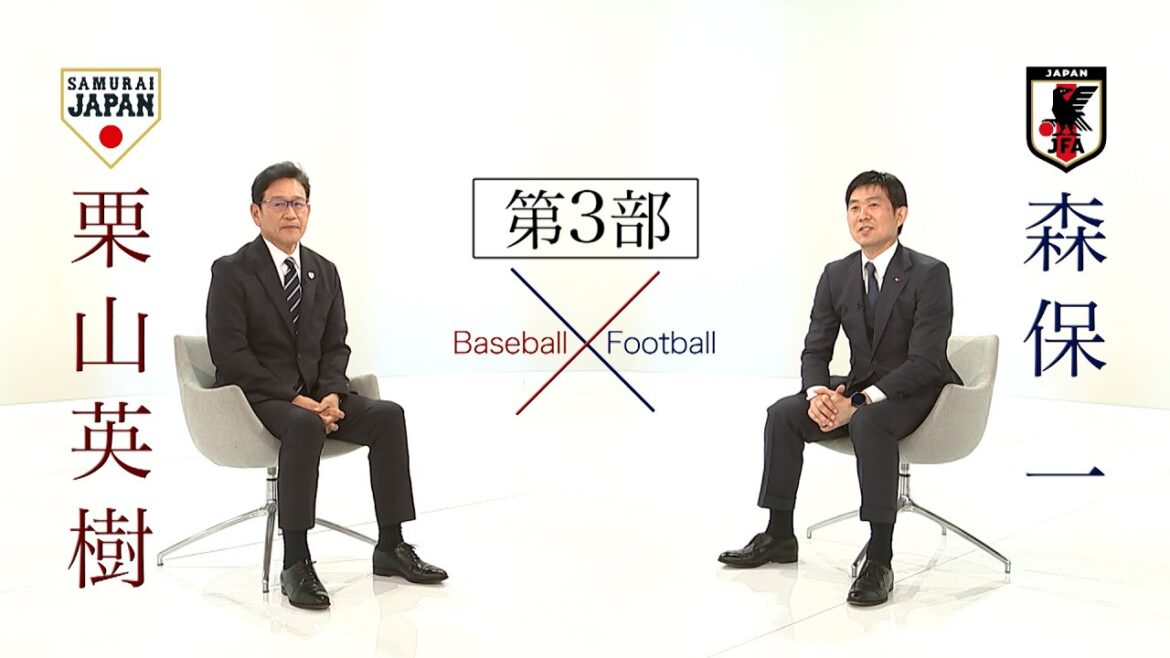 #3 【SAMURAI監督対談】栗山英樹監督×森保一監督《第3部》SAMURAIを率いる2人の指揮官