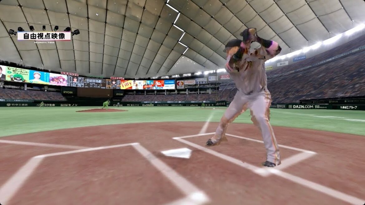 【ディレクターが選ぶ自由視点映像】巨人×ヤクルト 3連戦【ボリュメトリックビデオ】