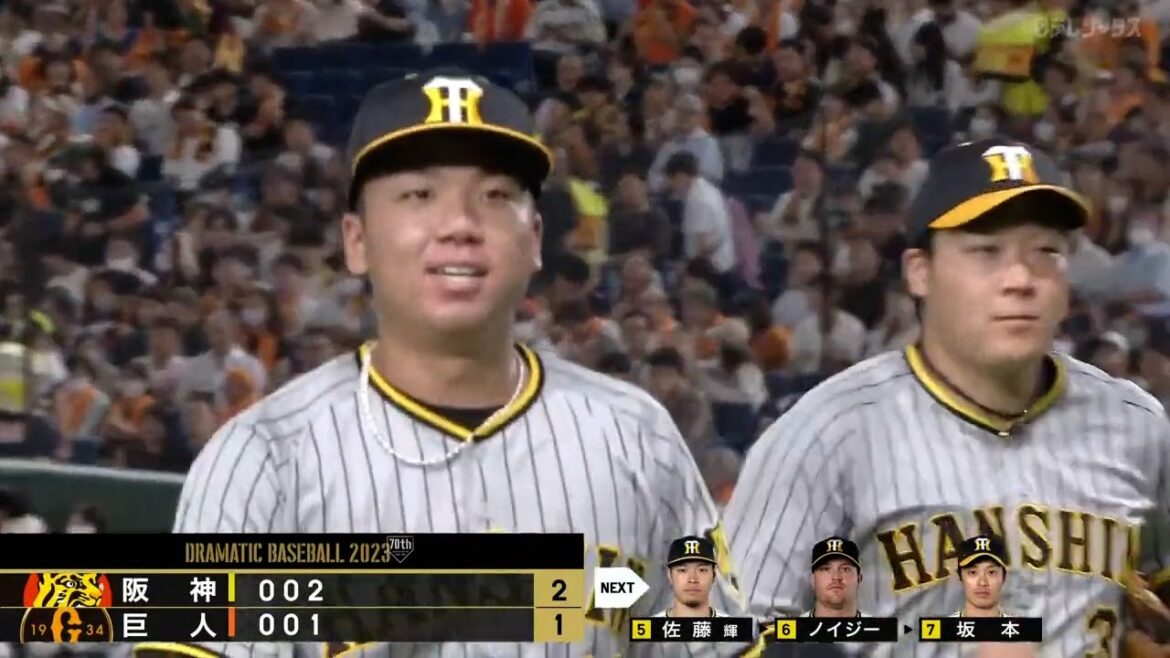 【宝石のような頌樹】村上頌樹 6回1失点9奪三振の好投で8勝目!!