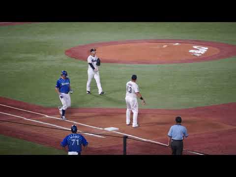 【T.バウアー 神宮初打席】2023/8/15/(火) 小澤怜史 セカンドゴロ 先発(3回表) vs T.バウアー(横浜DeNAベイスターズ)