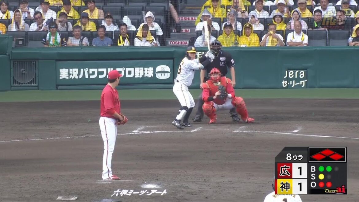 【代打策がピシャリ】8回裏 代打 #糸原健斗 選手のセンター2点タイムリーヒットで勝ち越しを決める!【2023/9/10T-C】