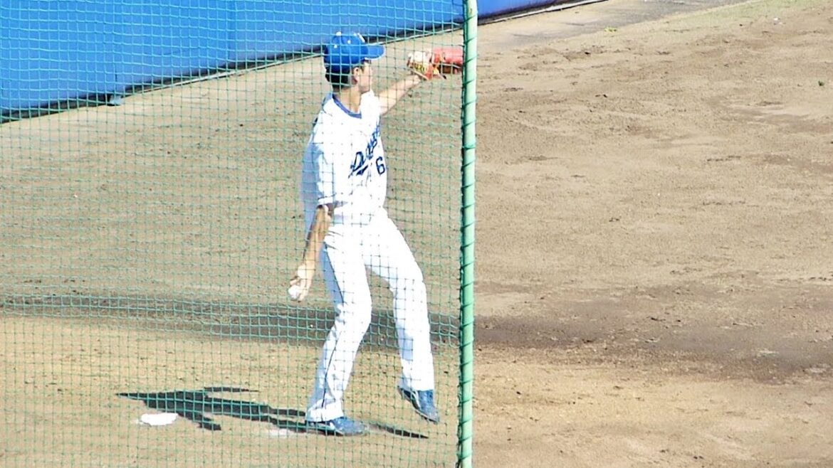 ソフトバンク千賀投手にそっくりな加藤翼のピッチングフォーム【中日ドラゴンズ 2022年プロ野球 2軍ファーム戦ウエスタンリーグ ナゴヤ球場】